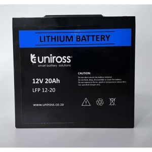 Power Solutions 12.8V 20Ah- 256 Wh Li-FEPO4 Battery