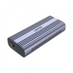 Unitek USB3.2 Gen2 Type-C 10Gbps Aluminium-Alloy Enclosure for M.2 NVME and SATA SSD (S1225A)