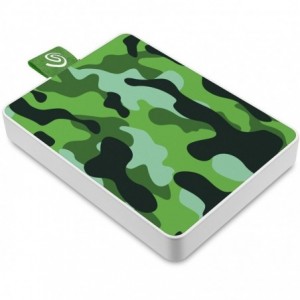 Seagate One-Touch 500 GB 2.5" USB 3.0 Portable External SSD - Camo Green