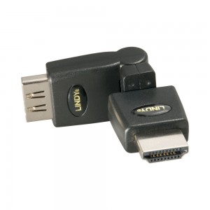 Lindy HDMI Male to Female- 360 Degree Adapter (41096)