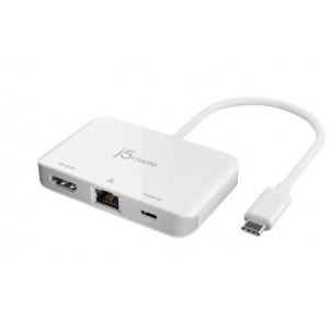 j5creat JCA351 USB-C to 4K HDMI Ethernet Adapter