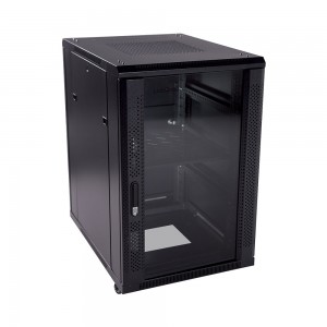 LinkQnet 18U 600X800 Cabinet with Glass Door