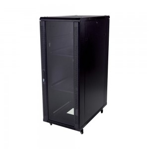 LinkQnet 22U 600X600mm Cabinet with Glass Door