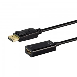 LinkQnet 4K DisplayPort Male to HDMI Female Converter