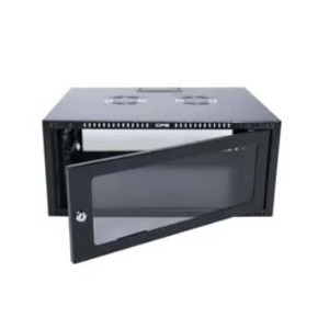 RCT 6U Cabinet Wallmount 600W x 450D Glass Door 50kg Load