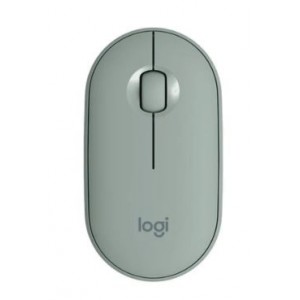 Logitech Pebble M350 Wireless Ambidextrous Mouse - Eucalyptus