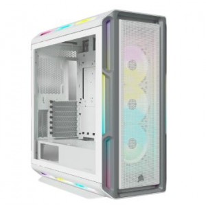 Corsair 5000T Tempered Glass Mid-Tower White ATX Case