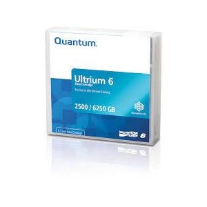 Quantum LTO-6 (2.5TB / 6.25TB) Ultrium Tape Media Cartridge