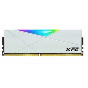 Adata XPG SPECTRIX D50 RGB 8GB (1x8GB) DDR4-3600MHz CL18 1.35V White Desktop Memory