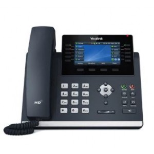 Yealink T46U Gigabit IP Phone with Dual USB ports and 4.3-inch Colour LCD Screen