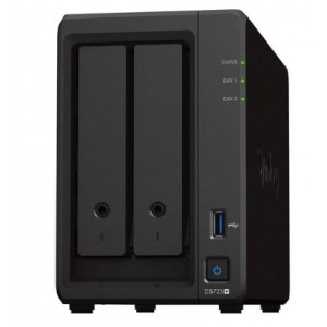 DiskStation 2 Bay NAS (up to 7-bay) 2 Core •	2GB DDR4 RAM (upgragable to 32 GB)1 USB 3.0