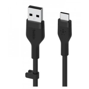 Belkin BoostCharge Flex 1m USB-A to USB-C Cable - Black