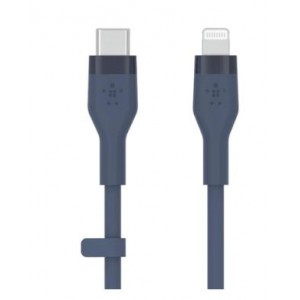 Belkin BoostCharge Flex USB-C with Lightning Connector - Blue (Silcone)