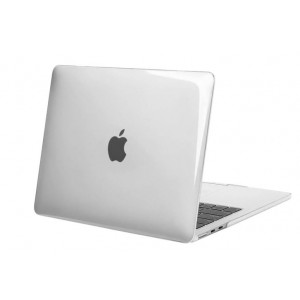 Tuff-Luv Clear Hard-Shell Crystal Case for the NEW Apple Macbook Air 13.6" - Clear