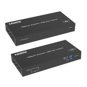 HDCVT HDMI HDBaseT 150m 1080P Extender with Audio Embedder and De-embedder