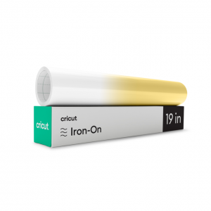 Cricut Iron On UV Colour Change Pastel Yellow 12x19