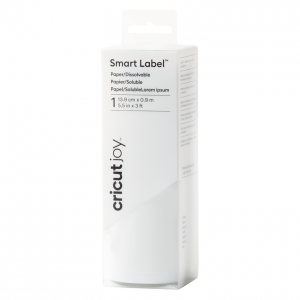 Cricut Joy Smart Label Paper – Dissolvable- White