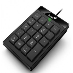 Genius Wired USB Numpad 110 with 00 and Backspace - Black