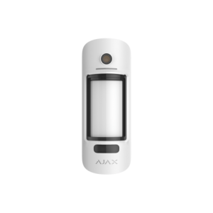 Ajax - MotionCam Jeweller - White Wireless Outdoor Motion Detector with Photo Verification