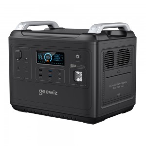Geewiz 2200W Portable UPS Power Station Kit - 2000Wh LIFEPO4 / Pure Sine Wave / 2HR Quick Charge - 3x SA Sockets - 3500 Cycles Lithium LifePO4 (2 YEAR WARRANTY)