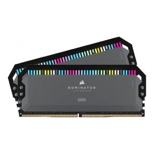 Corsair CMT32GX5M2B5200Z40 Dominator Platinum RGB 32GB (2 x 16GB) 288-Pin PC RAM DDR5 5200 (PC5 41600) XMP 3.0 AMD EXPO Desktop Memory