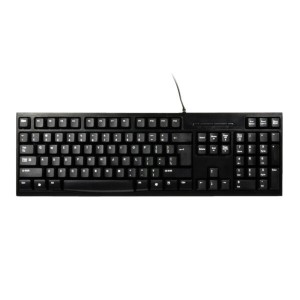 Port Connect Budget Office USB Keyboard – Black