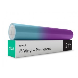 Cricut Cold-Activated- Color-Changing Vinyl – Permanent - Turquoise - Purple
