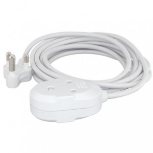 Microworld 16A Coupler - White - 3m