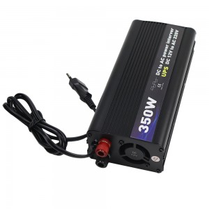 Portable 350W Power Inverter - with 700W Peak Power / Multiple Safety Features / Compact Design