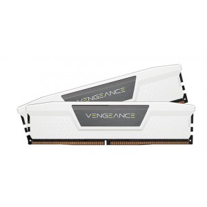Corsair CMK64GX5M2B6000C40W Vengeance 64GB (2 x 32GB) 288-Pin PC RAM DDR5 6000 (PC5 48000) Desktop Memory