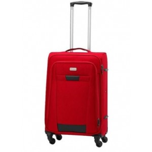 Travelwize Arctic 65cm 4-wheel Spinner Trolley Case - Red