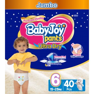 Babyjoy Pants – Size 6 – 40pc