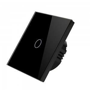 ZigBee Smart Light Touch Switch - available in 1 Gang- 2 Gang- and 3 Gang / 220V-250V / Black
