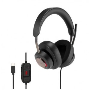 Kensington H2000 USB-C DUal Ear Headset - Black