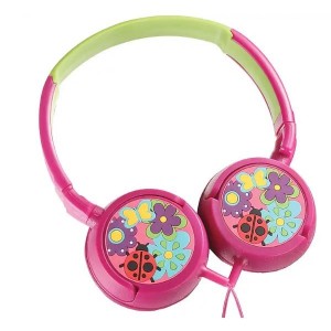 Volkano Kiddies Girls Miss Lovebug Stereo Headphones