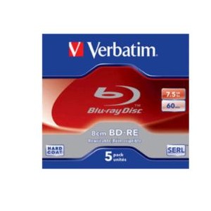 Verbatim 2x 7.5GB Mini BD-RE - 5 Pack