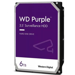 Western Digital Purple - 6.0TB 3.5" SATA3 6.0Gbps Surveillance HDD