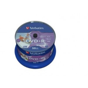 Verbatim 16x DVD-R Photo Printable - 50 pack Spindle