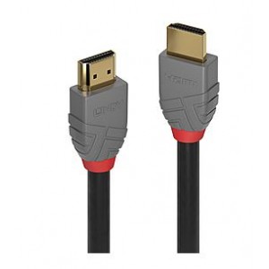 Lindy 36964 3m HDMI High Speed HDMI Cable - Anthra Line