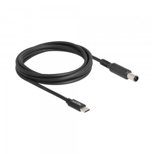 Delock 87975 Laptop Charging Cable | USB Type-C Male to Dell 7.4 × 5.0mm Male