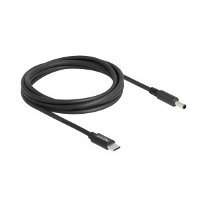 Delock 87974 Laptop Charging Cable | USB Type-C Male to Dell 4.5 × 3.0mm Male