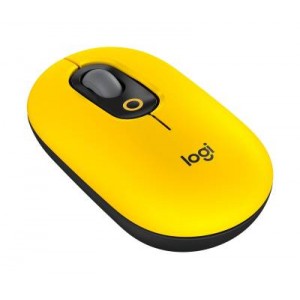 Logitech Pop Blast Yellow Cordless Optical Mouse