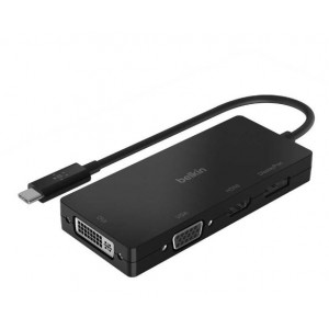 Belkin USB-C Mobile Dock/Multiport Video Adapter - Black