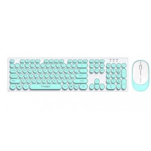 Tuff-Luv Wireless Keyboard &amp; Mouse Combo - Neon Green