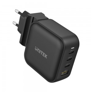 Unitek 100W 4-Ports GaN Power Delivery Charger with QC3.0 (P1112ABK)