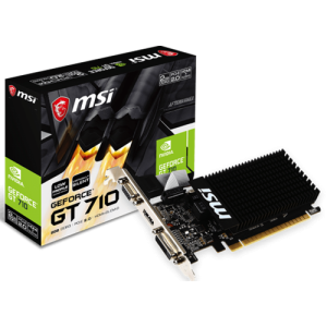 MSI Nvidia GeForce GT710 2GB GDDR3 64bit Graphics Card