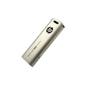 64GB HP (X796W) USB Pen Drive- USB 3.1- Silver Aluminium (High Durability) USB Flash Drive