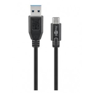 Goobay Sync &amp; Charge Super Speed USB-C to USB A 3.0 Charging 3m Cable