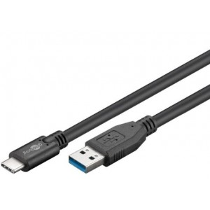 Goobay Sync &amp; Charge Super Speed USB-C to USB A 3.0 Charging 2m Cable