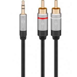 Goobay 3.5mm Jack to RCA Audio Adapter 1.5m Cable